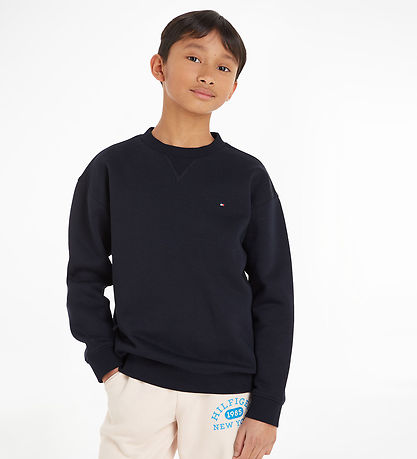 Tommy Hilfiger Sweatshirt - U Timeless - Desert Sky Tommy Hilfiger Sweatshirt - U Timeless - Desert Sky