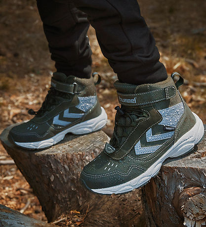 Hummel Vinterstøvler - Zap Hike JR - Tex - Olive Night
