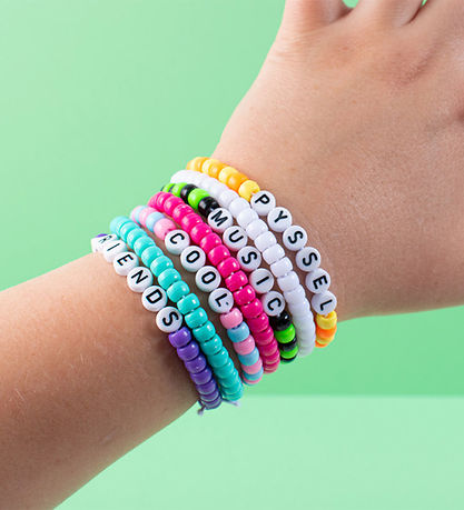 Playbox Armbåndssæt - Alfabet Perler