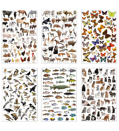 Playbox Klistermærker - 300 stk. - Cute Animals