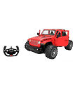 Rastar Fjernstyret Bil m. Lys - Jeep Wrangler Rubicon - 1:14 Rastar Fjernstyret Bil m. Lys - Jeep Wrangler Rubicon - 1:14