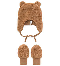 Name It Sæt - Hue/Luffer - Teddy - NbnMatuta - Chipmunk Name It Sæt - Hue/Luffer - Teddy - NbnMatuta - Chipmunk