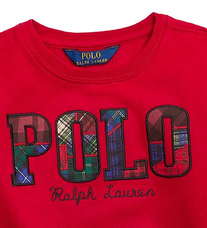 Polo Ralph Lauren Sweatshirt - Holiday Red m. Polo Polo Ralph Lauren Sweatshirt - Holiday Red m. Polo