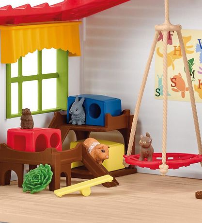 Schleich Farm World - 22x20x17 cm - Kæledyrshotel 42607