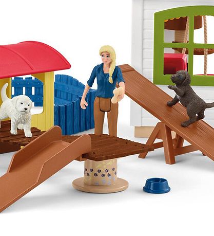 Schleich Farm World - 22x20x17 cm - Kæledyrshotel 42607