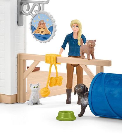 Schleich Farm World - 22x20x17 cm - Kæledyrshotel 42607