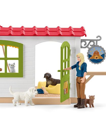 Schleich Farm World - 22x20x17 cm - Kæledyrshotel 42607