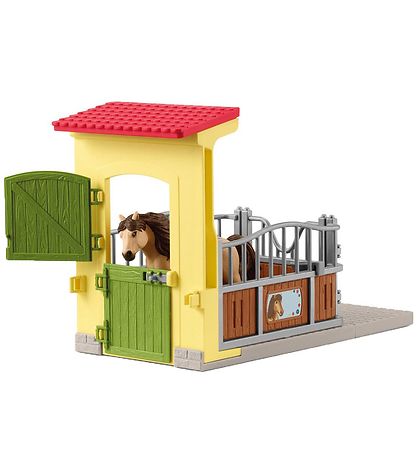 Schleich Farm World - 25x13x18 cm - Ponyboks m. Islænderhingst 4 Schleich Farm World - 25x13x18 cm - Ponyboks m. Islænderhingst 4