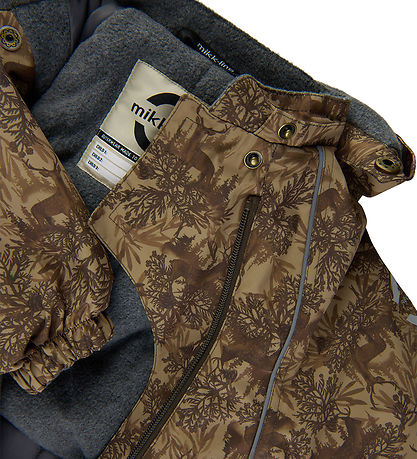 Mikk-Line Flyverdragt - Recycled - Kelp m. Print Mikk-Line Flyverdragt - Recycled - Kelp m. Print