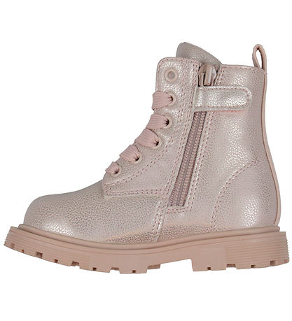 Calvin Klein Boots - Lace-Up - Metallic Pink