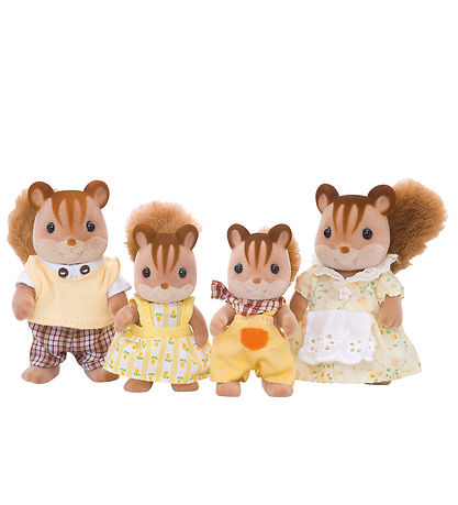 Sylvanian Families - Walnut Squirrel Family - 4172 Sylvanian Families - Walnut Squirrel Family - 4172