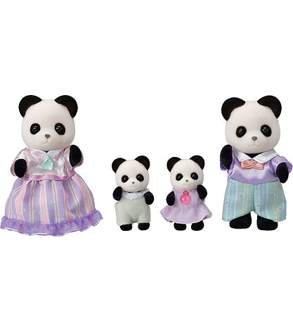 Sylvanian Families - Pookie Panda Family - 5529 Sylvanian Families - Pookie Panda Family - 5529