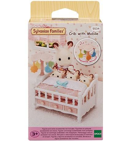 Sylvanian Families - Crib with Mobile - 5534 Sylvanian Families - Crib with Mobile - 5534