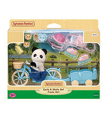 Sylvanian Families - Cycle & Skate Set Panda Girl - 5652 Sylvanian Families - Cycle & Skate Set Panda Girl - 5652