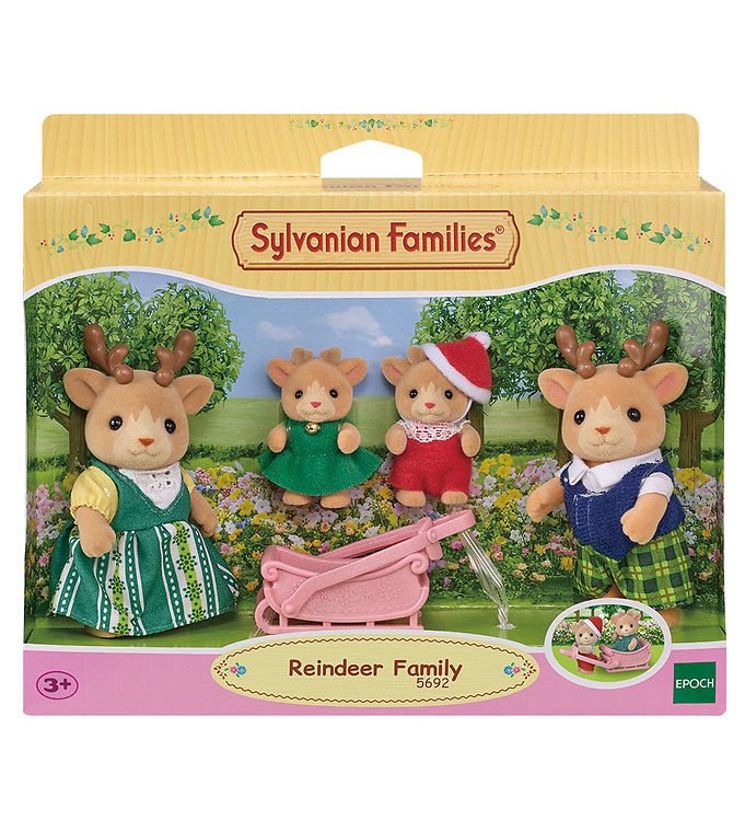 Sylvanian Families Reindeer Family 5692 - jule playset figurer