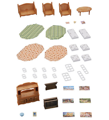 Sylvanian Families - Comfy Living Room Set - 5339 Sylvanian Families - Comfy Living Room Set - 5339