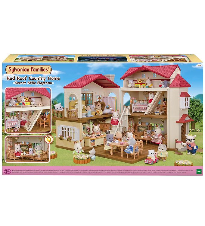 Sylvanian Families - Red Roof Country Home - Secret At... - 5708