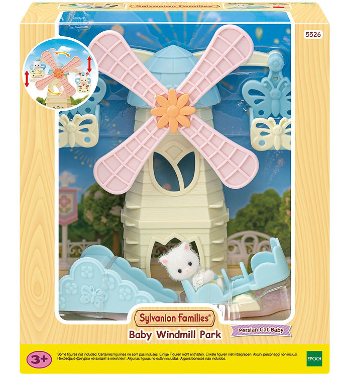 Legetøjssæt Sylvanian Families The Babies Windmill figurleg