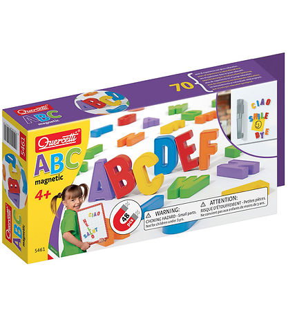 Quercetti Magnetisk Alfabet - ABC - 48 Dele - 05461