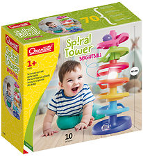Quercetti Kuglebane - Spiral Tower - Brightball - 10 Dele - 6499 Quercetti Kuglebane - Spiral Tower - Brightball - 10 Dele - 6499