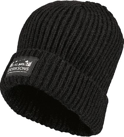 Didriksons Hue - Strik - Bus - Sort Didriksons Hue - Strik - Bus - Sort