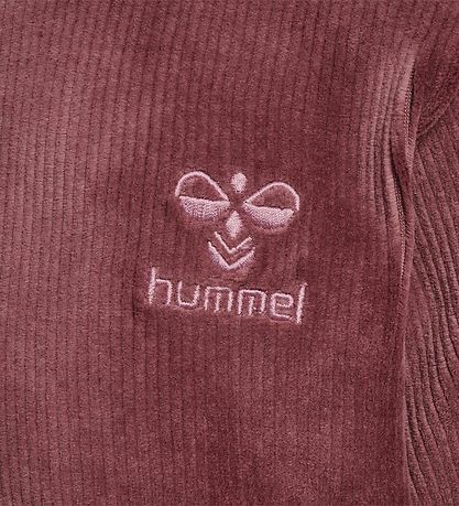 Hummel Sweatshirt - Fløjl - hmlCordy - Rose Brown