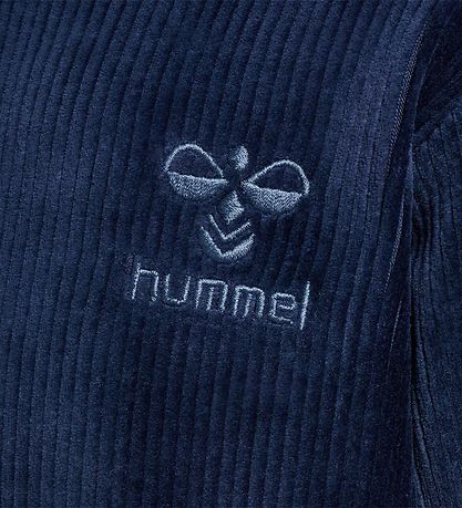 Hummel sweatshirt - Fløjl - hmlCordy - Black Iris Hummel sweatshirt - Fløjl - hmlCordy - Black Iris