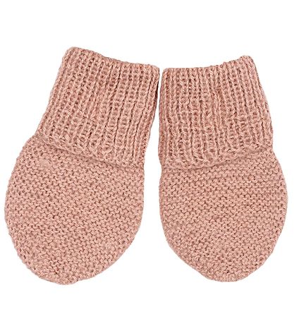 Huttelihut Luffer - Strik - Uld - Dusty Rose Huttelihut Luffer - Strik - Uld - Dusty Rose