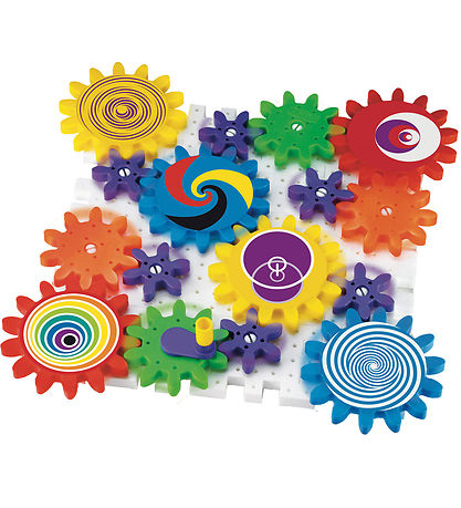 Quercetti Construction Playset - Kaleido Gears - 55 Parts - 2341