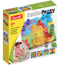 Quercetti Stiftmosaik - Jumbo Peggy - 45 Dele - 2271 Quercetti Stiftmosaik - Jumbo Peggy - 45 Dele - 2271