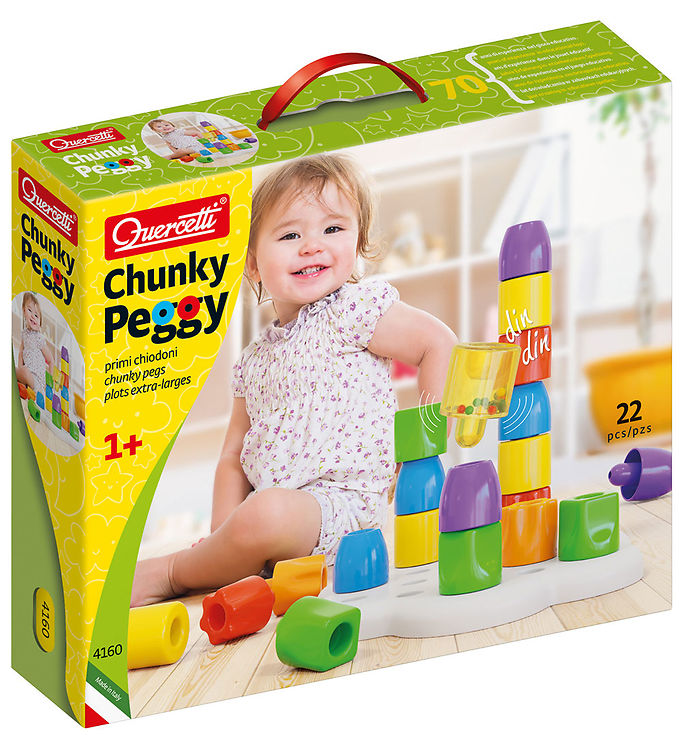 Stift Mosaik - Daisy Maxi 22 dele - Quercetti - Fra 1 år.
