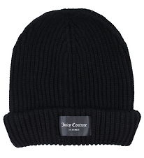 Juicy Couture Beanie - Wool/Acrylic - Malin - Black Juicy Couture Beanie - Wool/Acrylic - Malin - Black