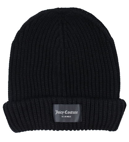 Juicy Couture Beanie - Wool/Acrylic - Malin - Black Juicy Couture Beanie - Wool/Acrylic - Malin - Black