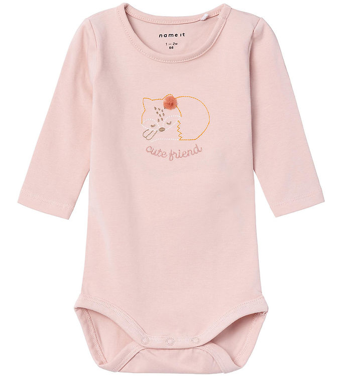 Name It Body l/æ - NbfOhra - Rose Smoke m. Kat