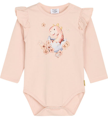 Hust and Claire Bodysuit l/s - Bri - Peach Dust Hust and Claire Bodysuit l/s - Bri - Peach Dust