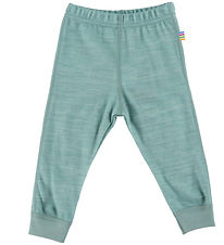 Joha Leggings - Uld/Bambus - Grøn Joha Leggings - Uld/Bambus - Grøn