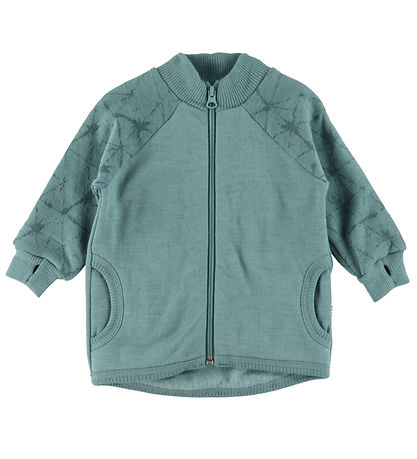 Joha Cardigan - Uld - Grøn Joha Cardigan - Uld - Grøn