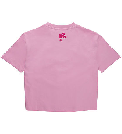 The New T-shirt - TnBarbie - Boxy - Pastel Lavender m. Print