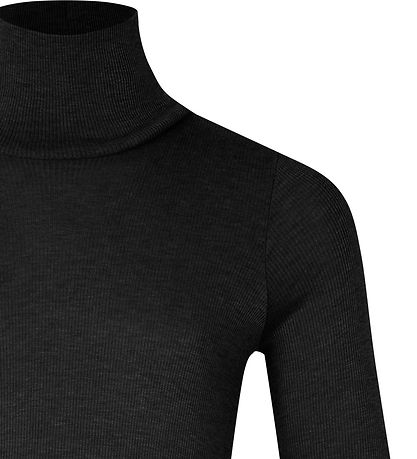 Rosemunde Bluse - Uld/Viskose - Sort Rosemunde Bluse - Uld/Viskose - Sort