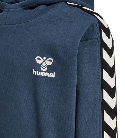 Hummel Hættetrøje - hmlTakao - Dark Denim Hummel Hættetrøje - hmlTakao - Dark Denim
