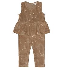 Thats Mine Buksedragt - Deni - Velour - Stardust Thats Mine Buksedragt - Deni - Velour - Stardust