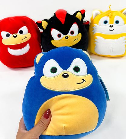 Squishmallows Bamse - 20 cm - Sonic The Hedgehog - Knuckles Squishmallows Bamse - 20 cm - Sonic The Hedgehog - Knuckles