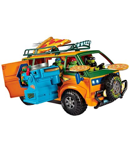Turtles Bil - 36 cm - Pizzafire Van Turtles Bil - 36 cm - Pizzafire Van
