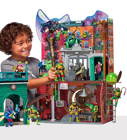 Turtles Legesæt - 64 cm - Kloakhule