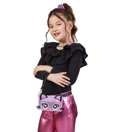 Purse Pets Umhängetasche m. Light - Purdy Purrfect - Glitter
