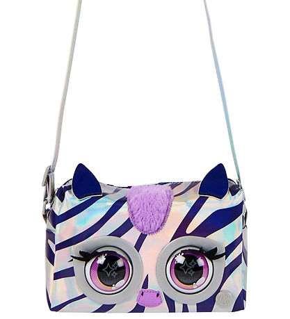 Purse Pets Skuldertaske - Rebel Stripez - 30+ Lyde/Reaktioner Purse Pets Skuldertaske - Rebel Stripez - 30+ Lyde/Reaktioner