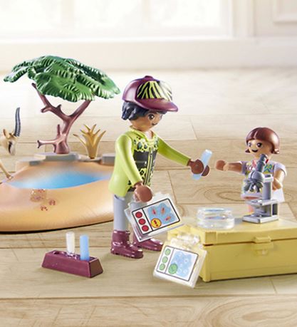 Playmobil Wiltopia - Smuttur Til Vandhullet - 35 Dele - 71294