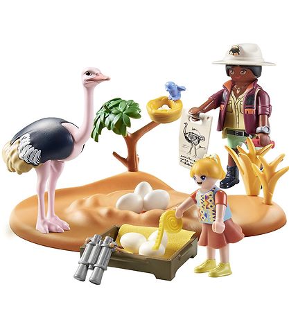 Playmobil Wiltopia - Gæst Hos Strudsefar - 26 Dele - 71296 Playmobil Wiltopia - Gæst Hos Strudsefar - 26 Dele - 71296