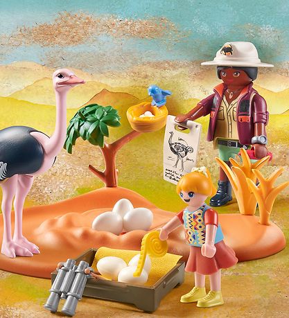 Playmobil Wiltopia - Gæst Hos Strudsefar - 26 Dele - 71296 Playmobil Wiltopia - Gæst Hos Strudsefar - 26 Dele - 71296