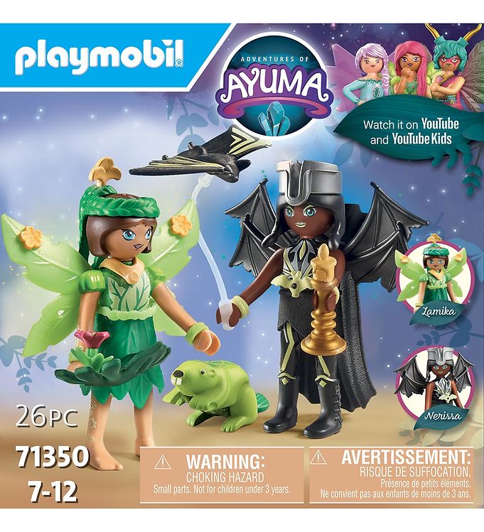 Playmobil Ayuma - Forest Fairy & Bat Fairy... - 71350 - 26 Dele